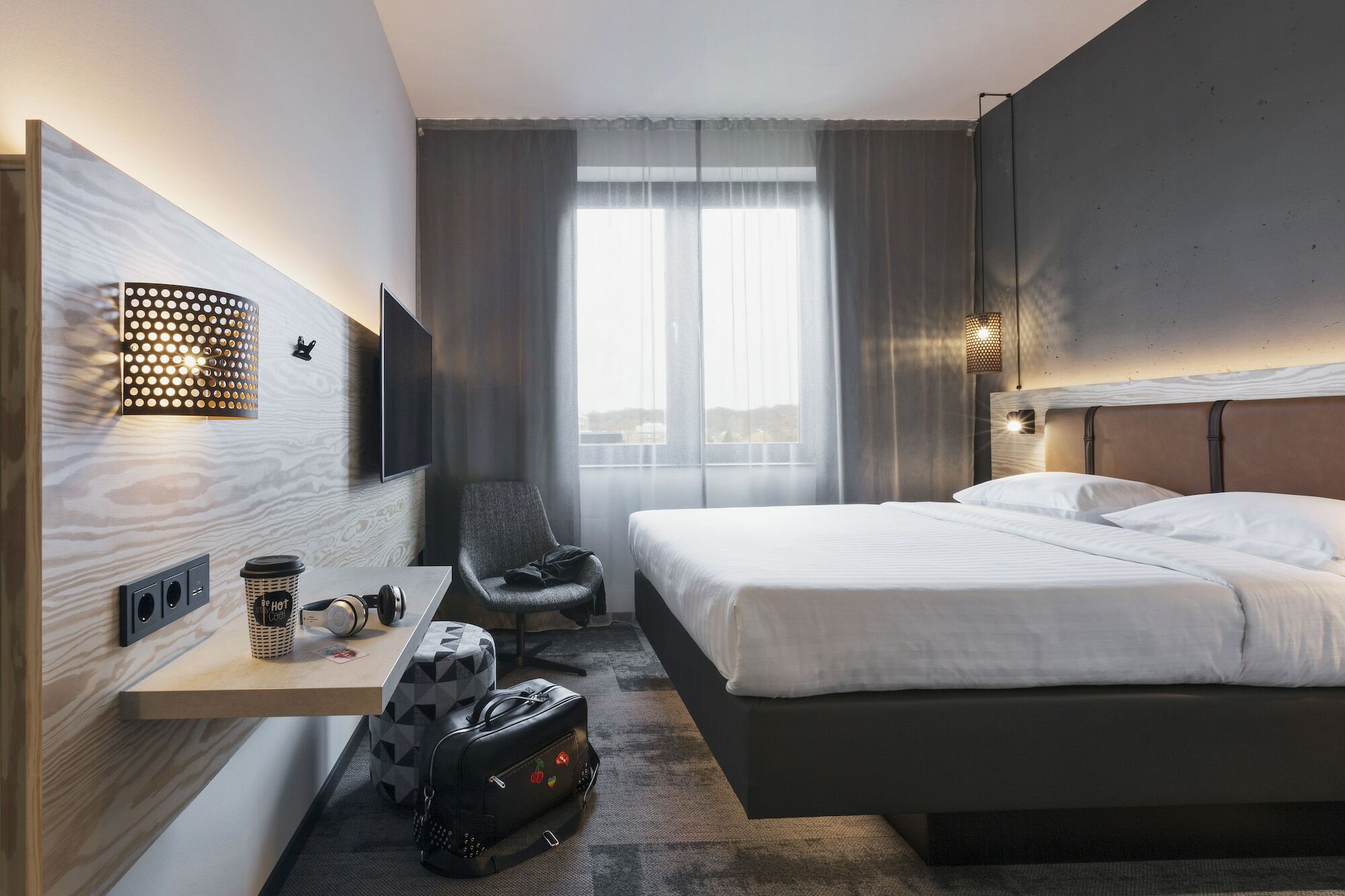 Moxy Frankfurt Airport Kelsterbach Hotell Eksteriør bilde